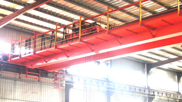 双梁60吨30米跨度9米起升高度单梁行车行吊厂家