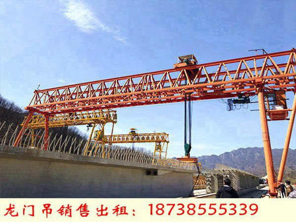 湖北潜江门式起重机厂家100吨22米龙门吊